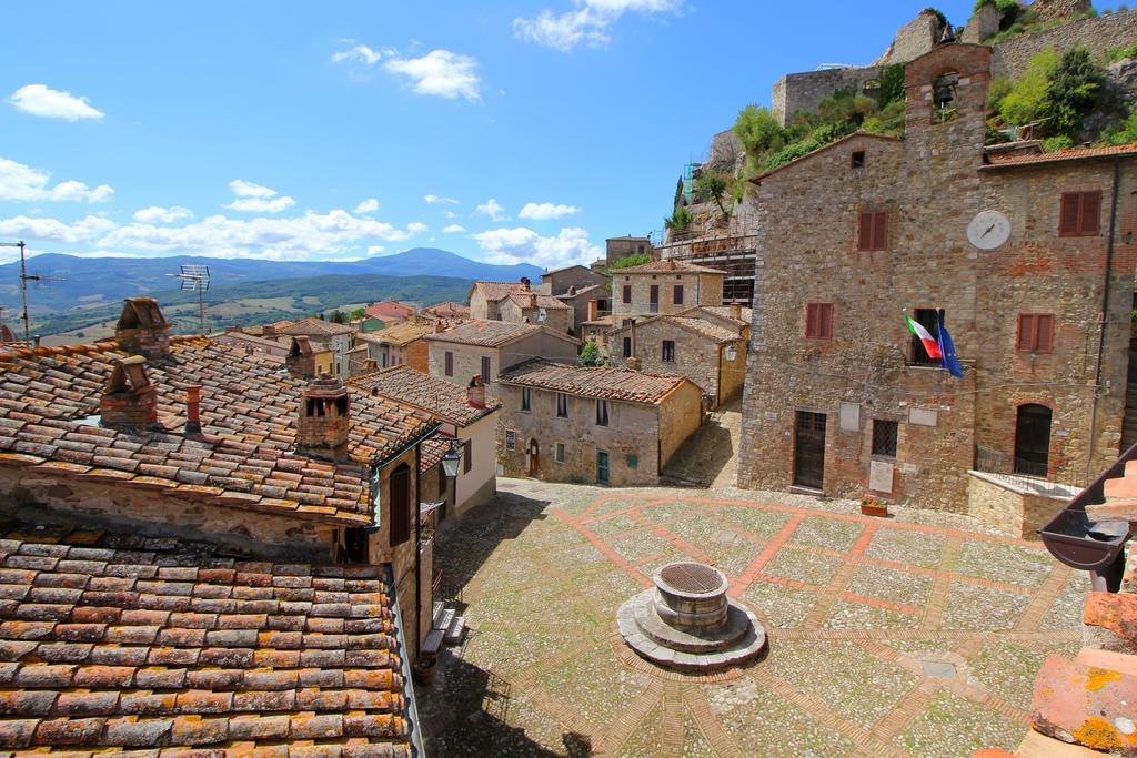 La Terrazza Sulla Val D'Orcia Appartement Castiglione dʼOrcia Kamer foto