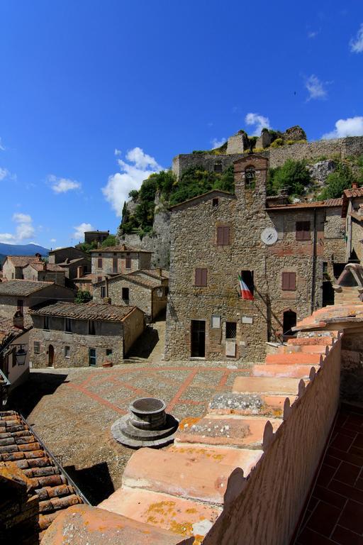 La Terrazza Sulla Val D'Orcia Appartement Castiglione dʼOrcia Kamer foto