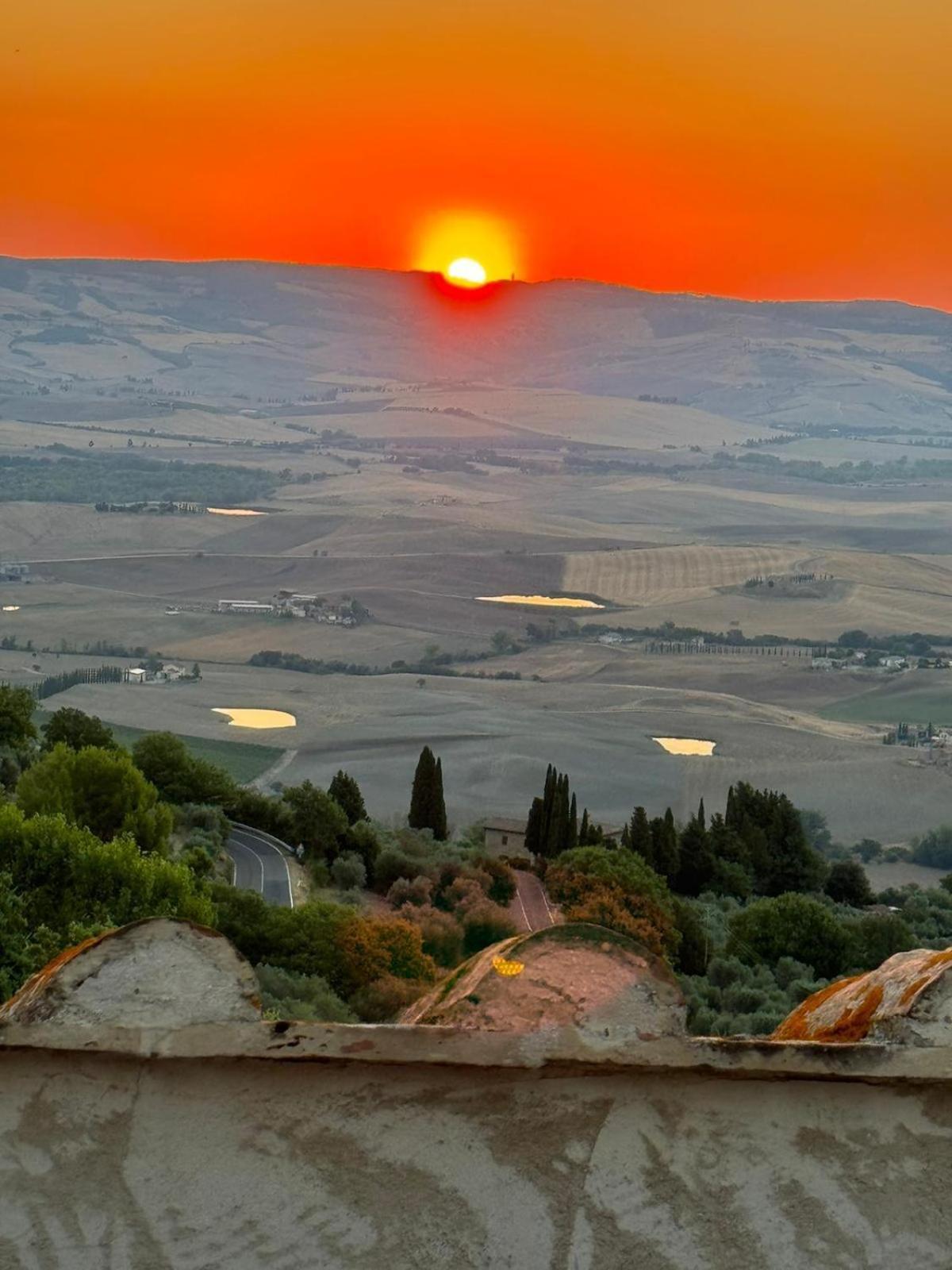 La Terrazza Sulla Val D'Orcia Appartement Castiglione dʼOrcia Buitenkant foto
