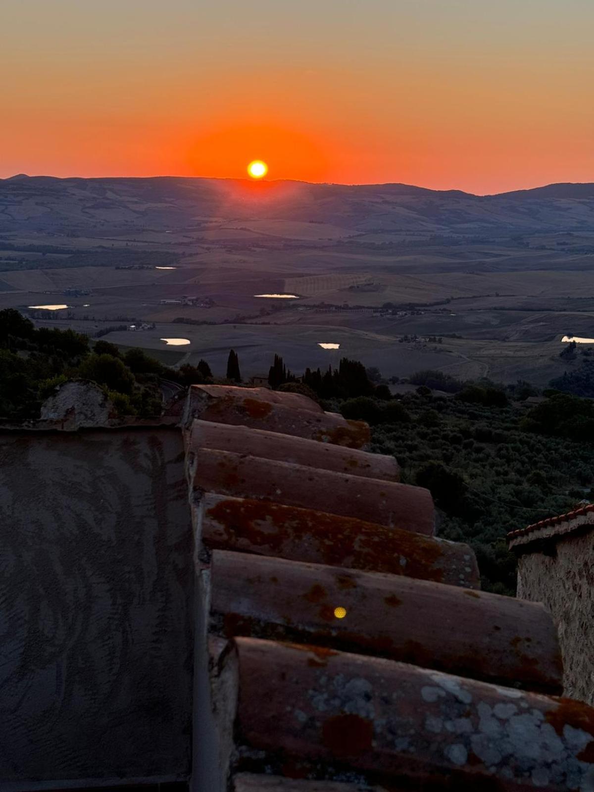 La Terrazza Sulla Val D'Orcia Appartement Castiglione dʼOrcia Buitenkant foto