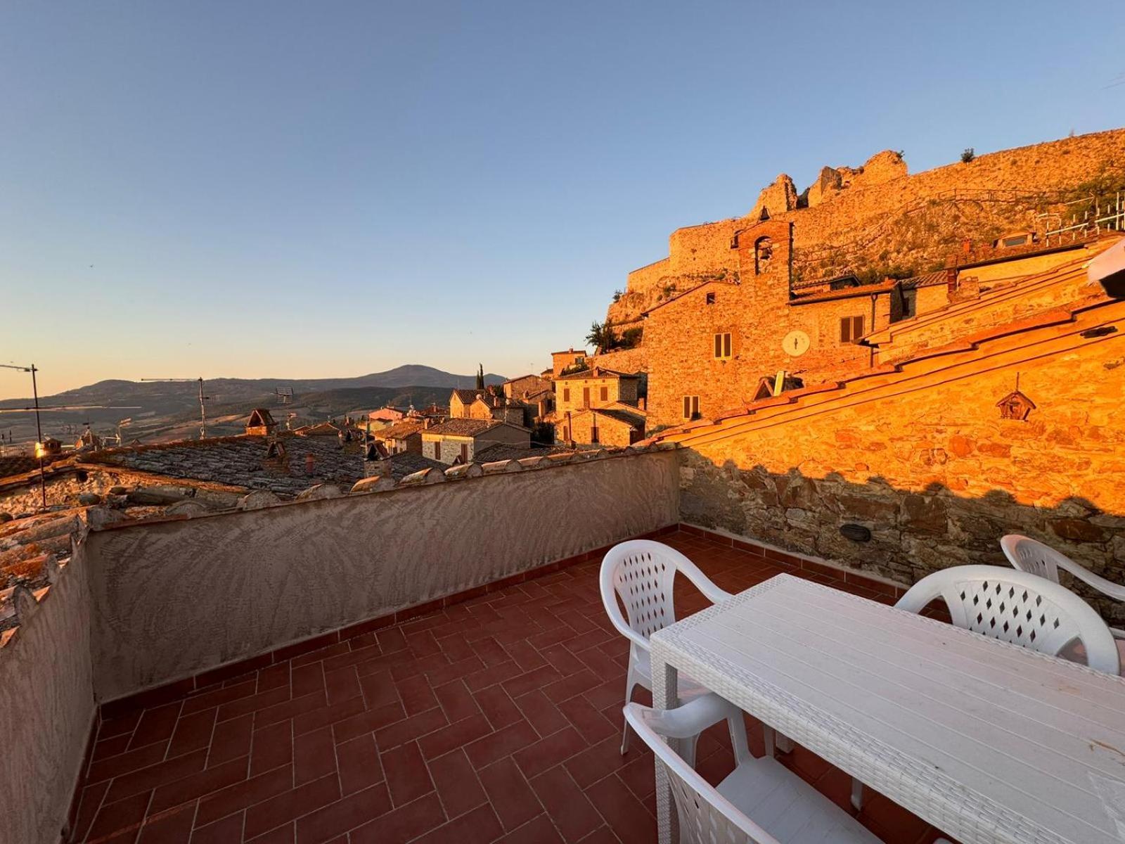 La Terrazza Sulla Val D'Orcia Appartement Castiglione dʼOrcia Buitenkant foto