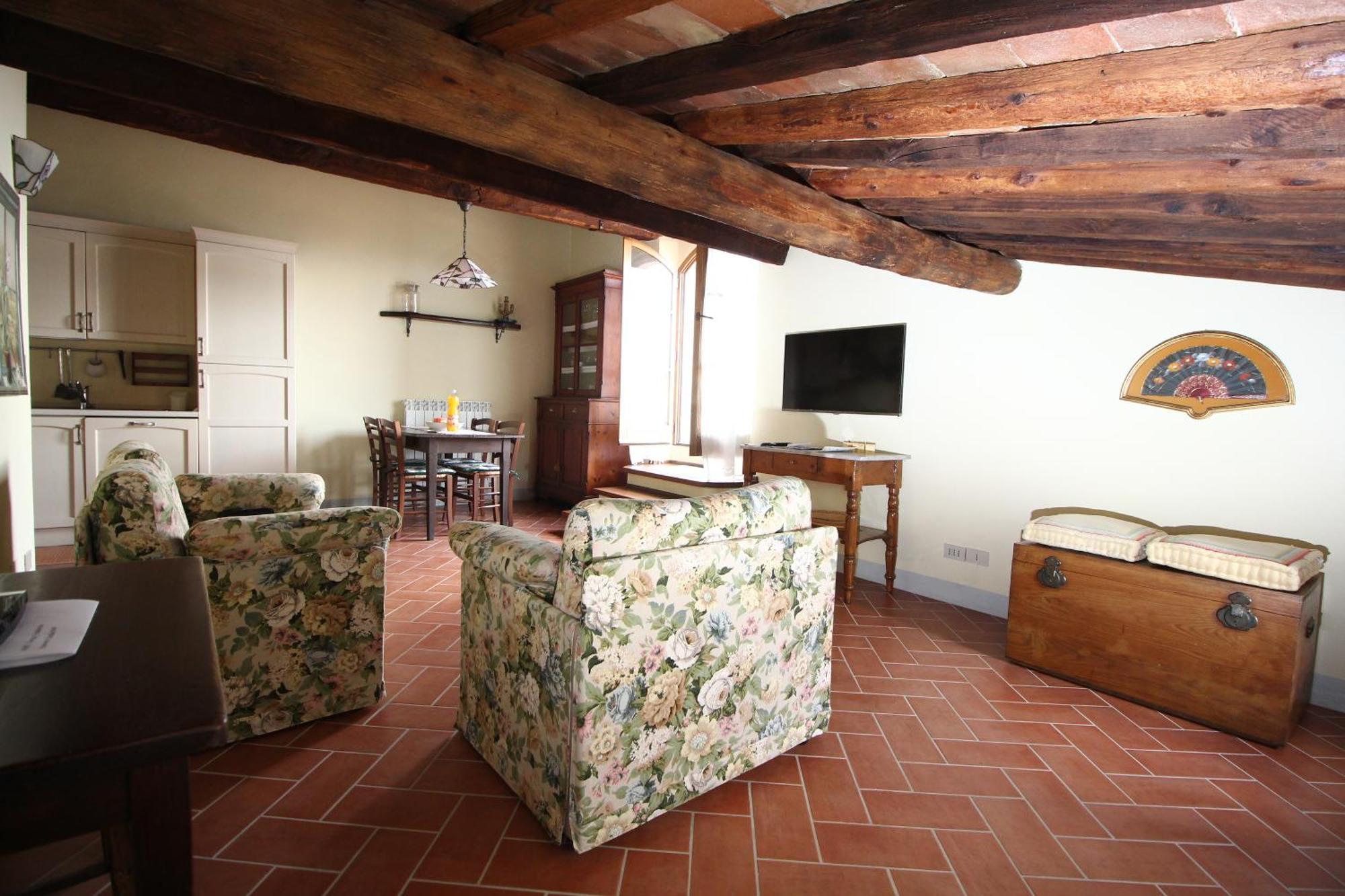 La Terrazza Sulla Val D'Orcia Appartement Castiglione dʼOrcia Buitenkant foto